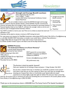 April 2010 Newsletter