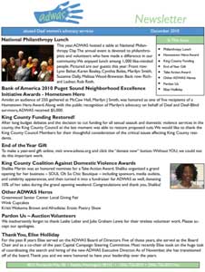 December 2010 Newsletter