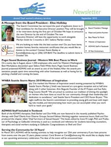September 2010 Newsletter