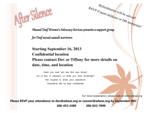 After Silence Flyer