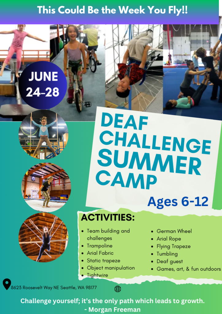 Deaf Camp Challenge! ADWAS Abused Deaf Women