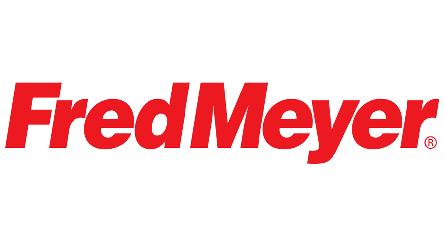 Red Bold Typeset spelling out "FredMeyer"